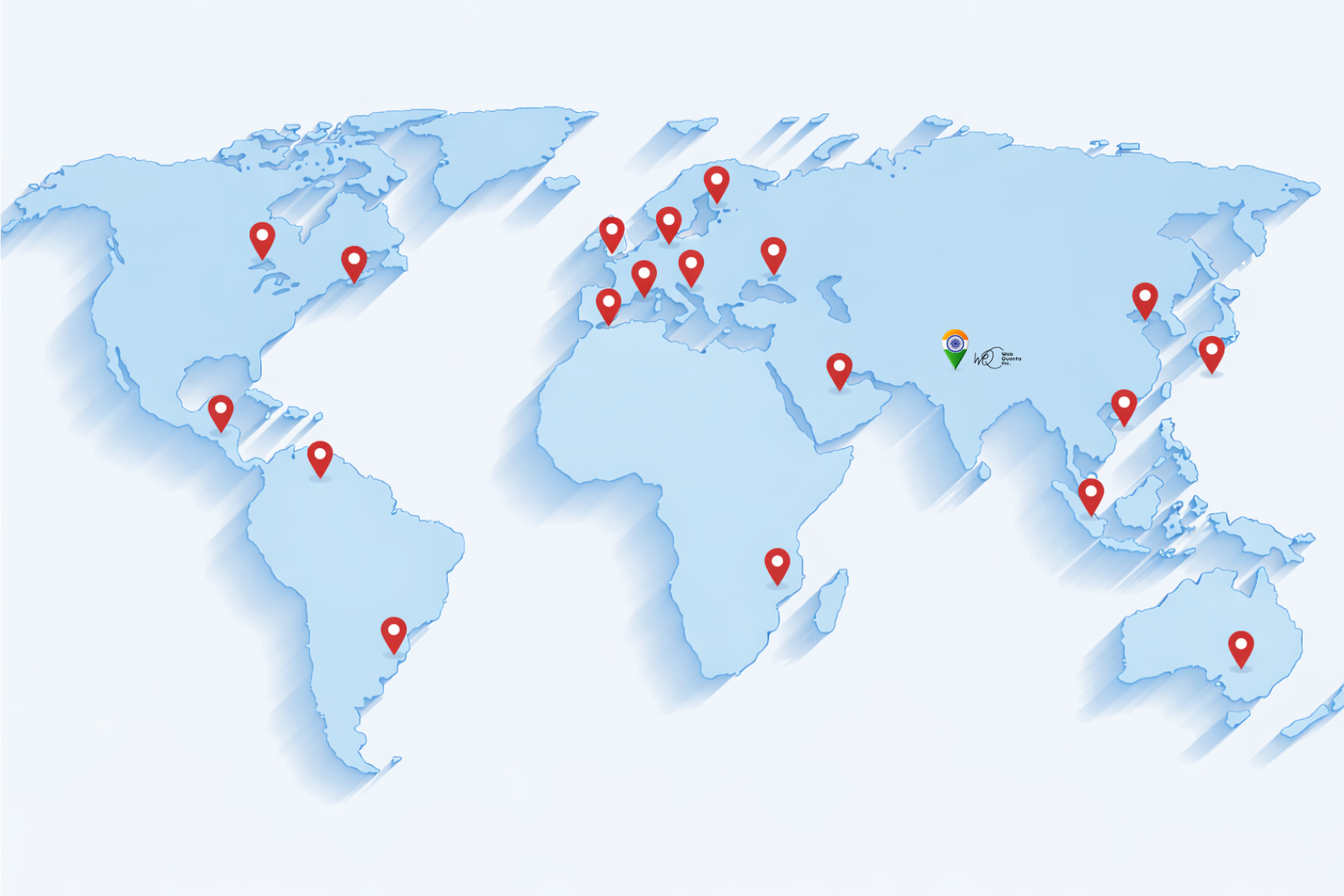 Global Clients Map